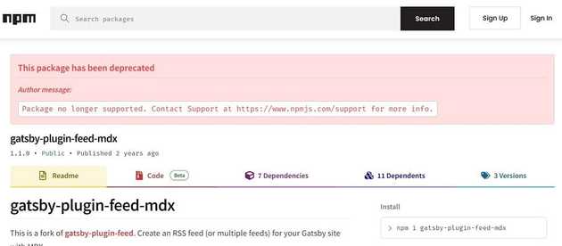 gatsby-plugin-feed-mdx