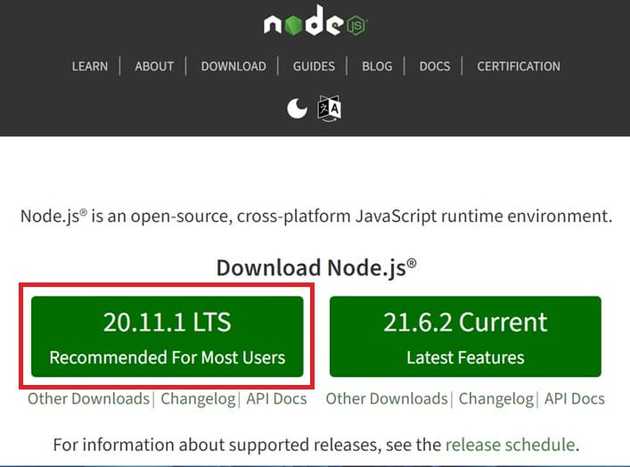 Download Node.js